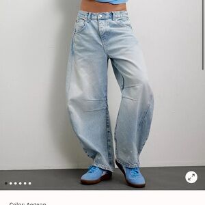 Free people barrel Jean